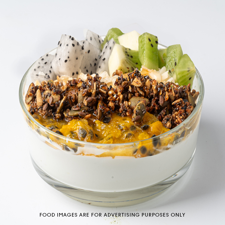 Maple Popped Quinoa & Fruit